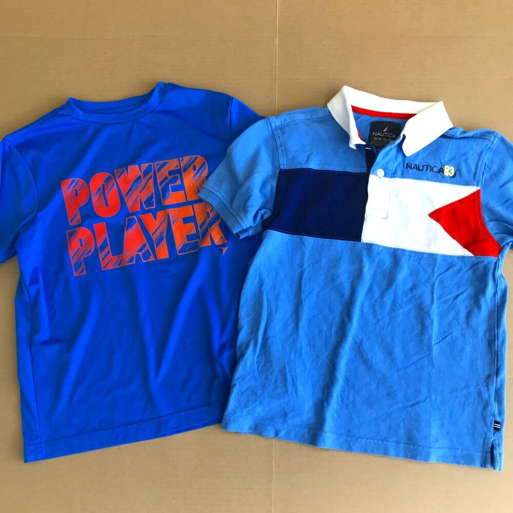 Nautica Youth Polo & Active Wear Performance Tee M